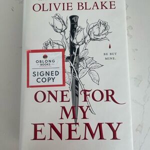Signed First Edition- One for My Enemy by Olivie Blake, Tor Hardcover
